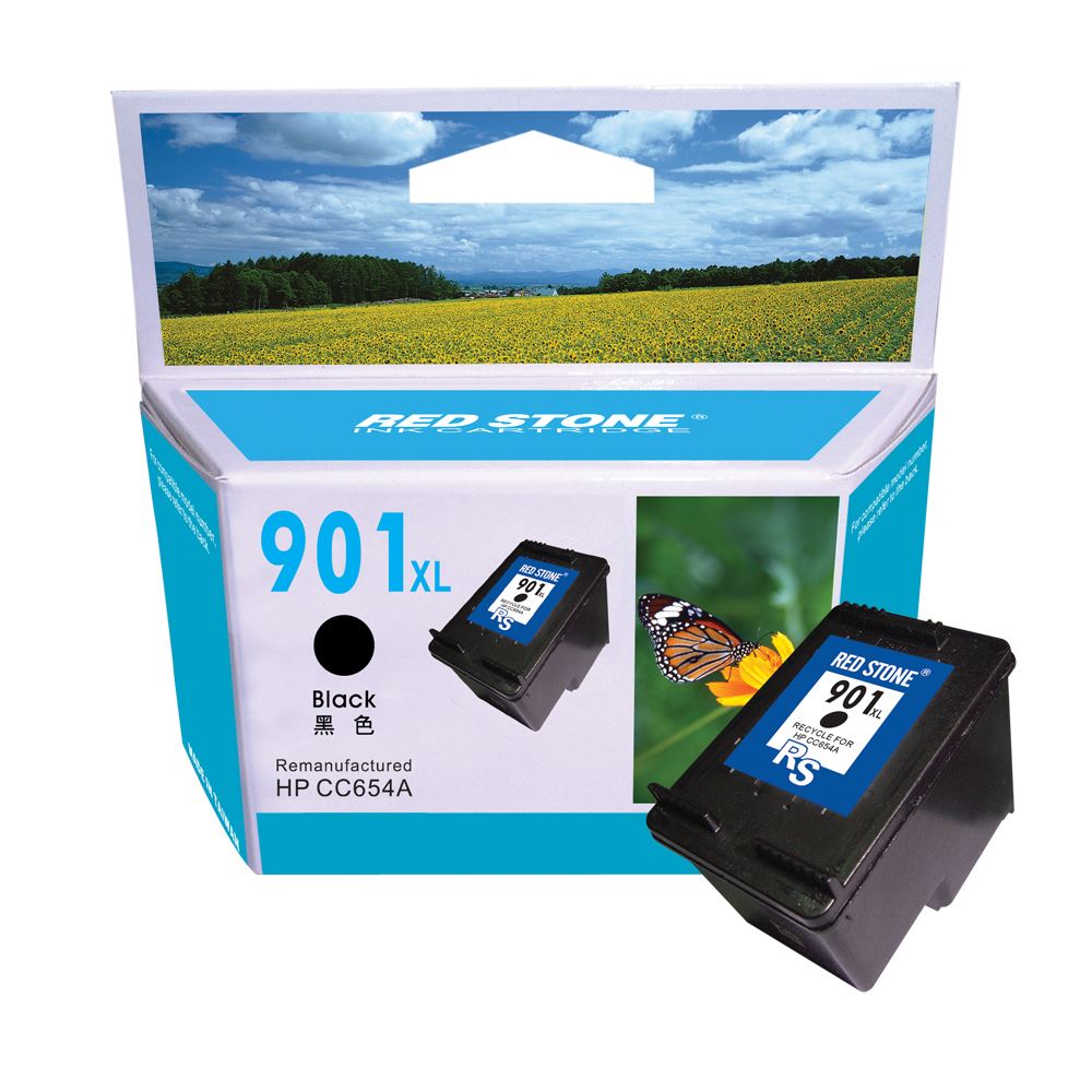 NO.901XL/CC654A 高容量環保墨水匣(黑)